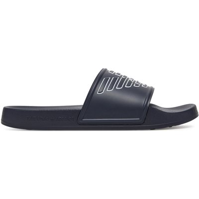 Pantoletten Emporio Armani XVPS11 XR273 K578 Dunkelblau