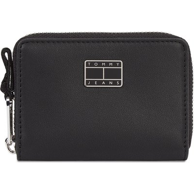 Geldbörse Tommy Jeans Tjw City-Wide Small Za AW0AW15940 Schwarz