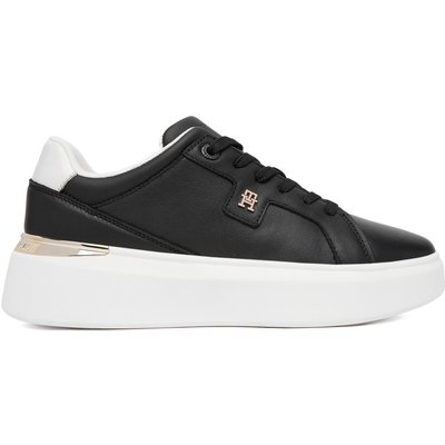 Sneakers Tommy Hilfiger Th Chic Platform FW0FW09396 Schwarz