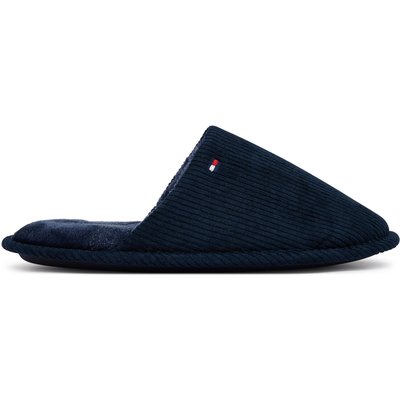 Hausschuhe Tommy Hilfiger Corduroy House Shoes FM0FM06019 Dunkelblau
