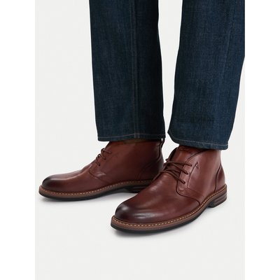 Schnürschuhe Clarks Aldwin 2 Chukka 26320116 Braun