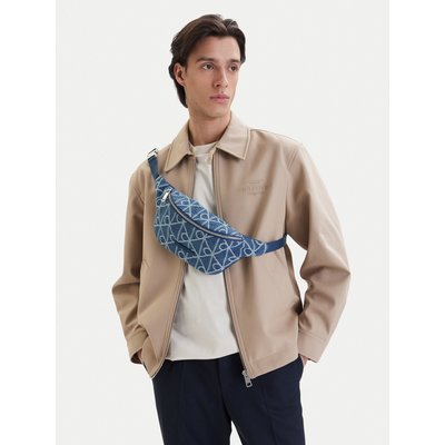 Gürteltasche Calvin Klein Emblem Aop Denim Waistbag LV04D3430G Blau