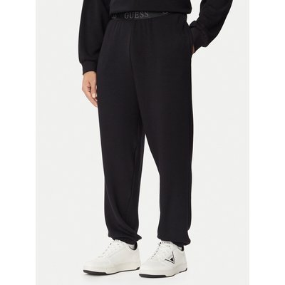 Guess Pyjamahose U6BB01 K5428 Schwarz Regular Fit