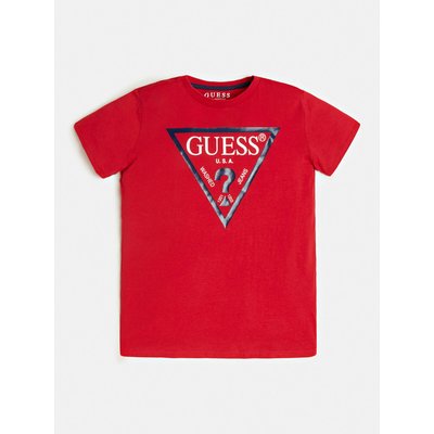 Guess T-Shirt L73I55 K8HM0 Rot Regular Fit