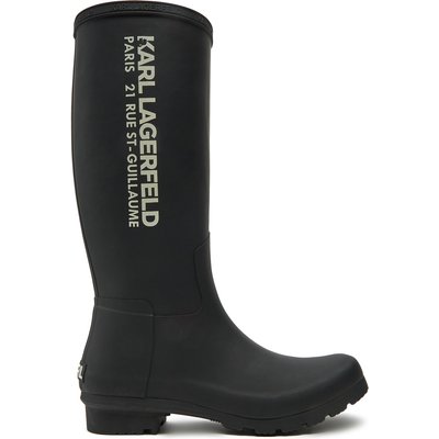 Gummistiefel KARL LAGERFELD KL47085 Schwarz
