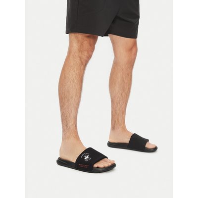 Pantoletten Beverly Hills Polo Club M-835112 Schwarz
