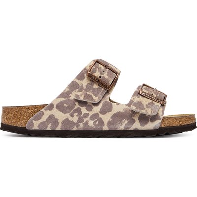Pantoletten Birkenstock Arizona Print 1033330 Hellbraun
