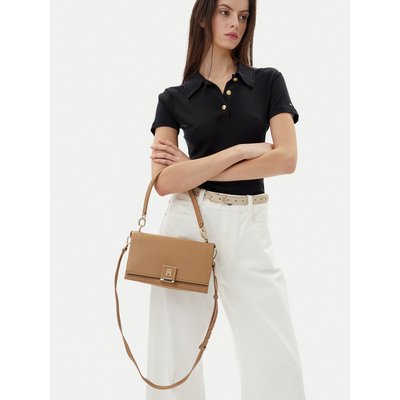 Handtasche Tommy Hilfiger Th Her Med Crossover AW0AW17216 Braun