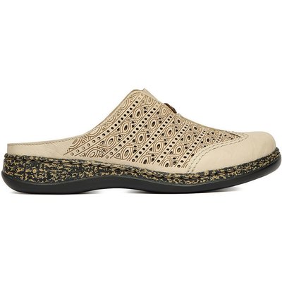 Pantoletten Rieker CEO-46376-60 Beige