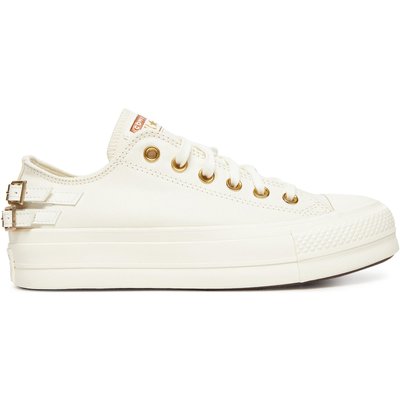 Sneakers aus Stoff Converse Chuck Taylor All Star Lift Platform Buckle A11866C Weiß