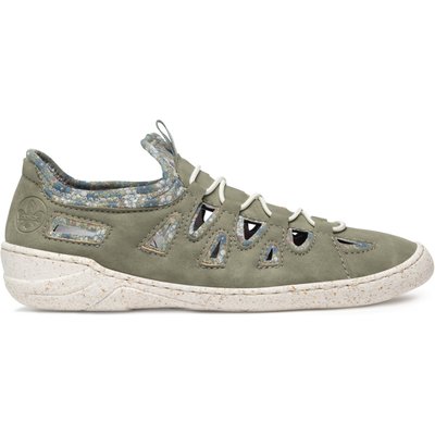 Halbschuhe Rieker 54551-52 Grün