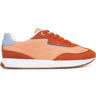 Sneakers Tommy Hilfiger Th Retro Runner Mix FW0FW09410 Orange