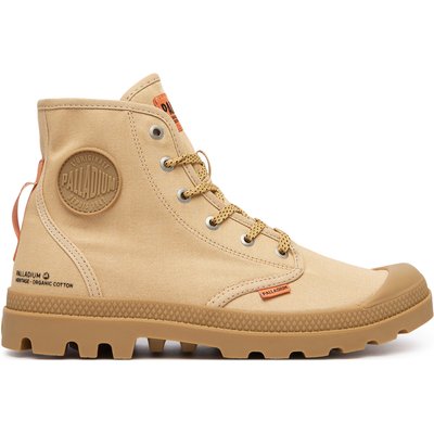 Sneakers aus Stoff Palladium Pampahi Htggum 74988-219-M Hellbeige