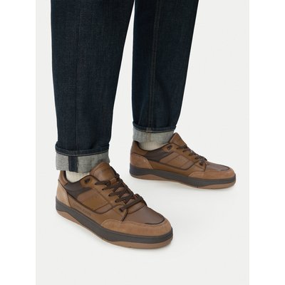 Sneakers Guess Jeans EO-TEKSAS-02 126AM Hellbraun