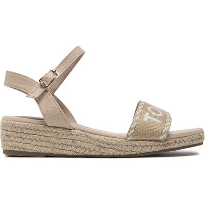 Espadrilles Tommy Hilfiger Rope Wedge Sandal T3A7-33287-0890 S Beige