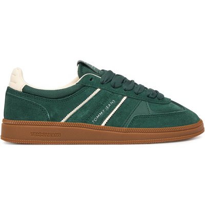 Sneakers Tommy Jeans The Greenwich Edge Suede EN0EN02924 Grün