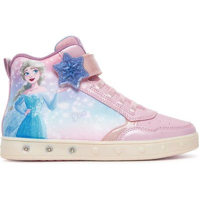 Sneakers Geox J Skylin J568WF 0ANAJ C8004 D Rosa