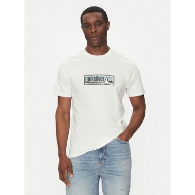 Quiksilver T-Shirt EQYZT08040 Weiß Regular Fit