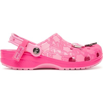Pantoletten Crocs Barbie Classic Clog 211405 Rosa