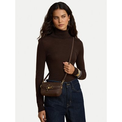 Handtasche LAUREN RALPH LAUREN 431P18466003 Dunkelbraun