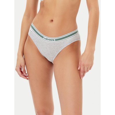Lacoste Klassischer Damenslip 8F1333 Grau