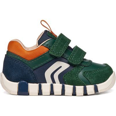 Sneakers Geox B Iupidoo Boy B3555D 05422 C3P2T Grün