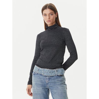 Vero Moda Rollkragenpullover Lava 10334586 Schwarz Loose Fit