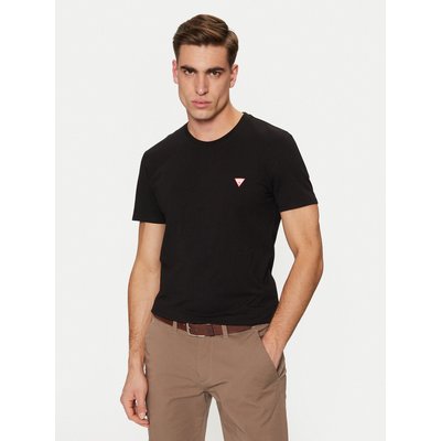 Guess T-Shirt M2YI24 J1314 Schwarz Slim Fit