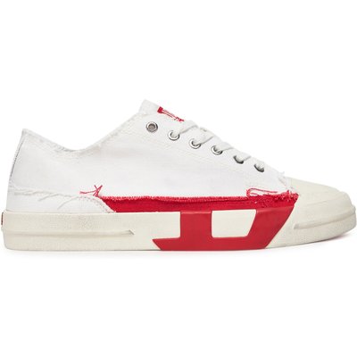 Sneakers aus Stoff Diesel S-D-Verse Low Y03504P8114 HA690 Weiß