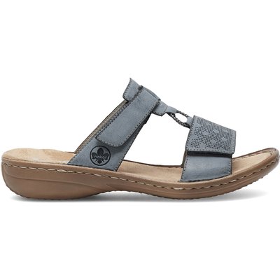 Pantoletten Rieker 60885-12 Blau
