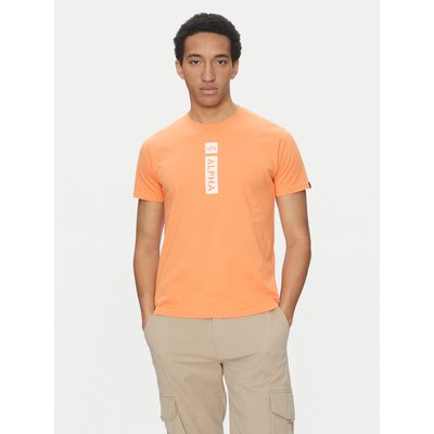 Alpha Industries T-Shirt 146509 Orange Regular Fit