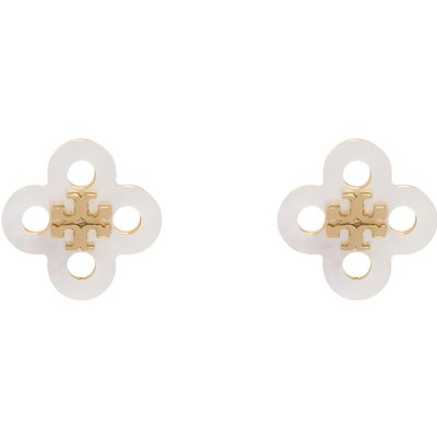 Ohrringe Tory Burch Clover Stud Earring 184411 Goldfarben