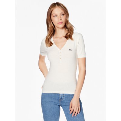 Lee T-Shirt L44KIPNQ 112333722 Écru Regular Fit