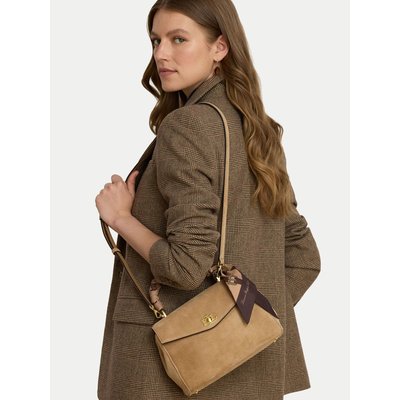 Handtasche LAUREN RALPH LAUREN 431P18421001 Hellbraun