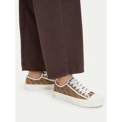 Sneakers aus Stoff Guess FLJCR2 FAL12 Braun