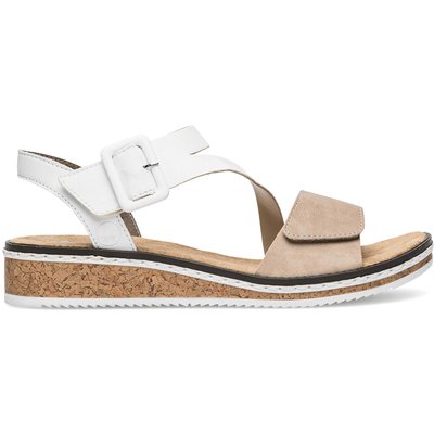 Sandalen Rieker V3660-60 Beige