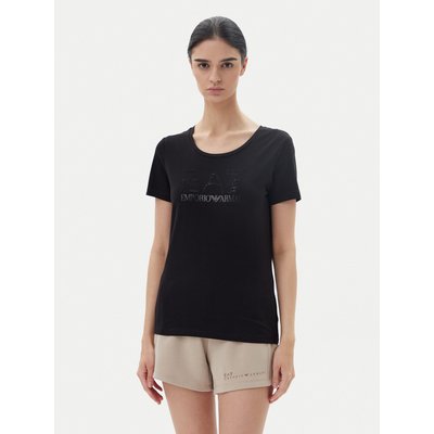 EA7 Emporio Armani T-Shirt 7W000094 AF10373 UC001 Schwarz Slim Fit