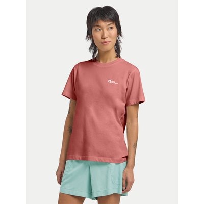 Jack Wolfskin T-Shirt Essential 1808352 Rosa Regular Fit