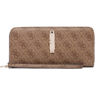 Geldbörse Guess Yvonne Logo Slg SWSG23 78146 Braun