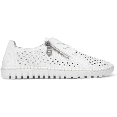 Halbschuhe Rieker M2300-80 Weiß