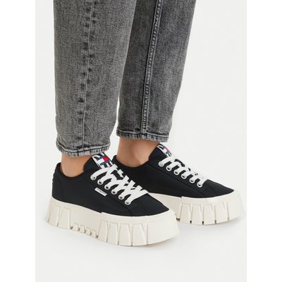 Sneakers Tommy Jeans Tj Platform Sneaker Zebra EN0EN03070 Schwarz