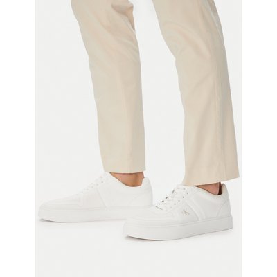 Sneakers Calvin Klein Classic Cups Laceup Knit HM0HM02130 Weiß