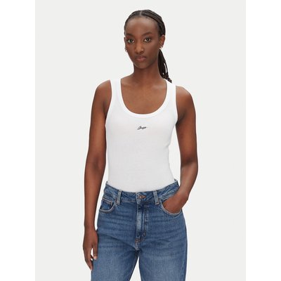 BOSS Top C_Ematite 50547548 Weiß Slim Fit