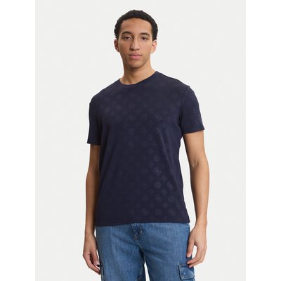 Guess T-Shirt M6GP26 K3177 Dunkelblau Regular Fit