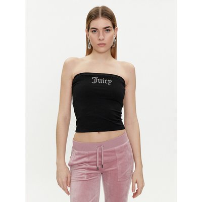 Juicy Couture Top Babey JCWCT23310 Schwarz Slim Fit