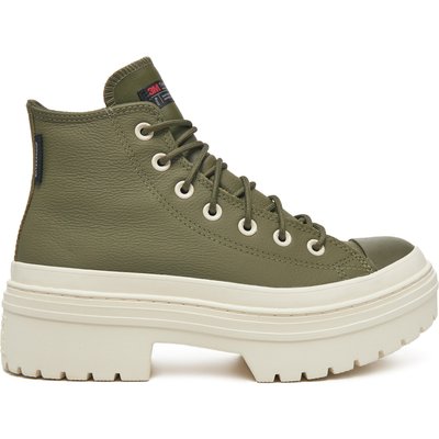 Sneakers aus Stoff Converse Chuck Taylor All Star Lugged Heel Platform Waterproof A11163C 306 Grün