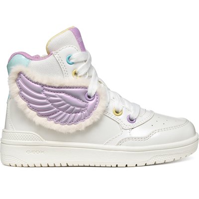 Sneakers Geox J Washiba Girl J66HXA 0NFKN C0761 S Weiß