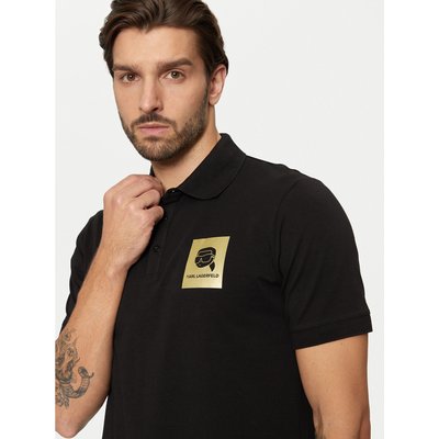 KARL LAGERFELD Poloshirt 745460 551235 Schwarz Regular Fit