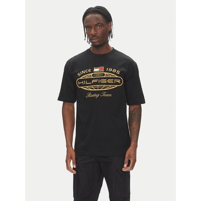 Tommy Hilfiger T-Shirt F1 Movie MW0MW41390 Schwarz Regular Fit