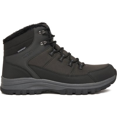 Trekkingschuhe CMP Auryl Mid Snow Boots WP 3Q72897 Schwarz
